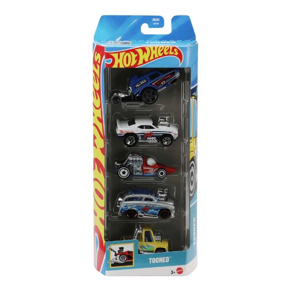 MATTEL(R) 				Petites voitures Hot Wheels, 5 pcs