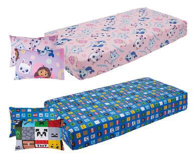 Children's Licensed Sheet Set - Double Bed