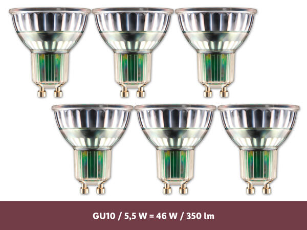 LED-Lampe, 6 Stück