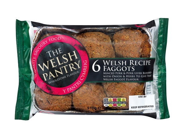 The Welsh Pantry 6 Welsh Faggots
