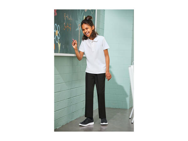 Smart Start Kids' Unisex School Polo Shirts – 2 Pack
