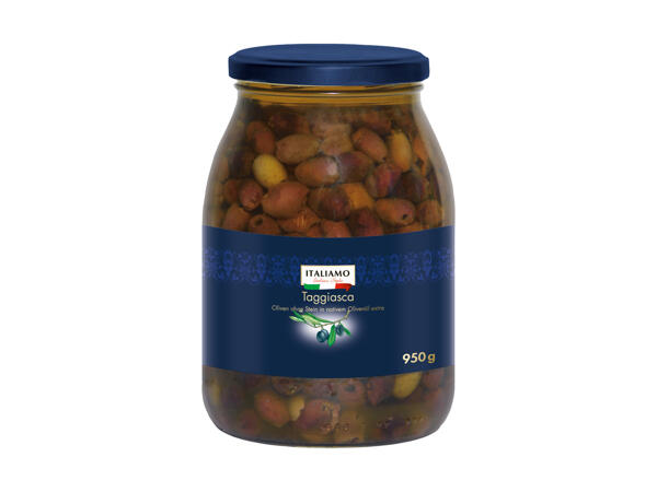 Olives taggiasca dénoyautées