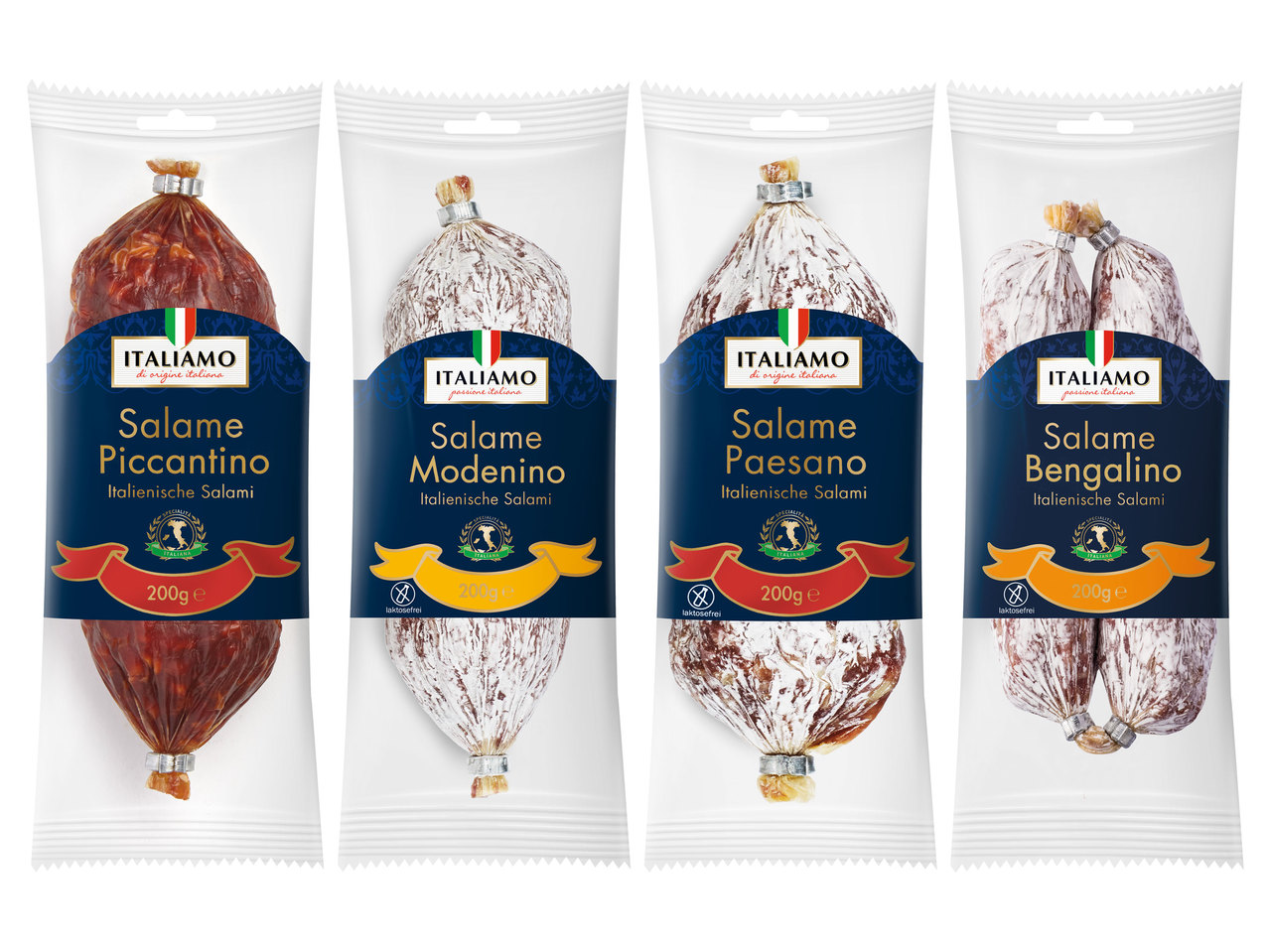 ITALIAMO Italienische Salami im Stück