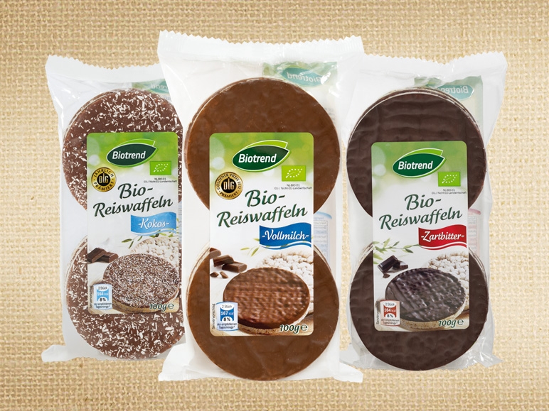 Galettes de riz au chocolat bio