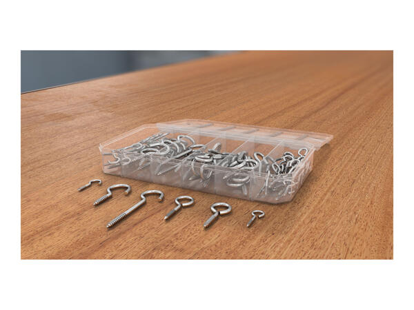 Parkside Assorted Hooks / Washers / Hex Nuts