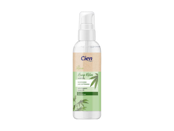 Huile de chanvre pour les cheveux