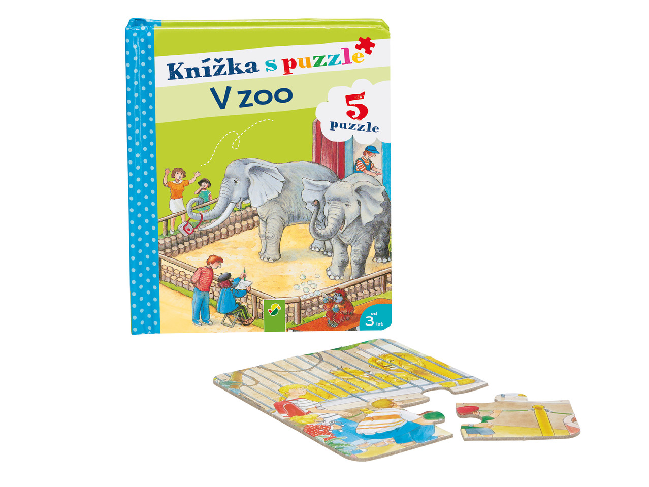 Dětská knížka s puzzle