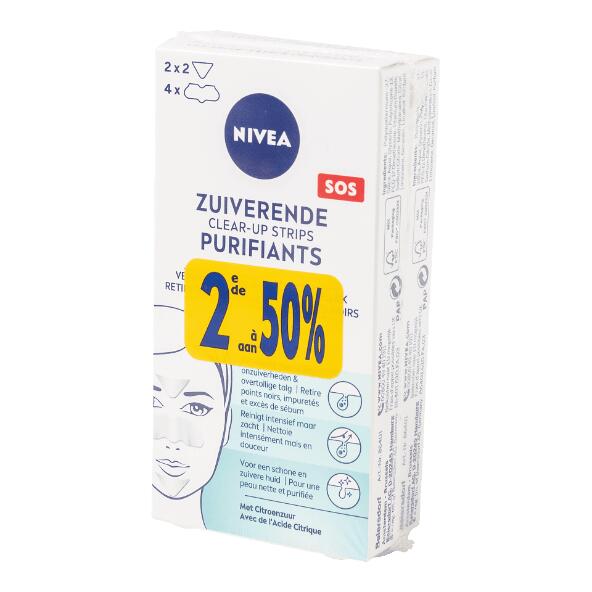 NIVEA(R) 				Gezichtsreiniging, 2 st.