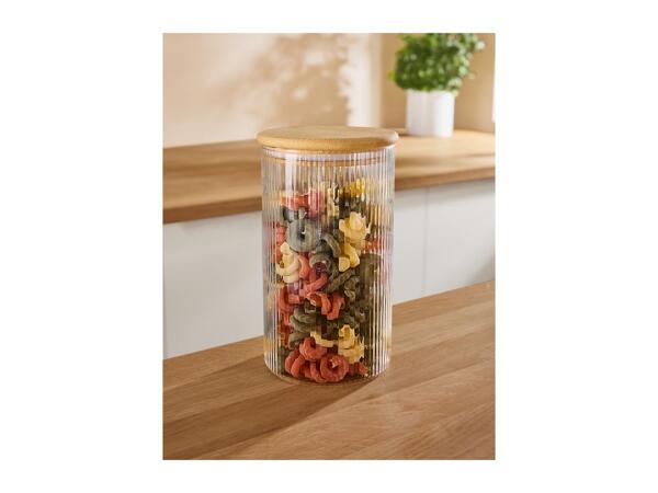 Silvercrest Glass Storage Jar