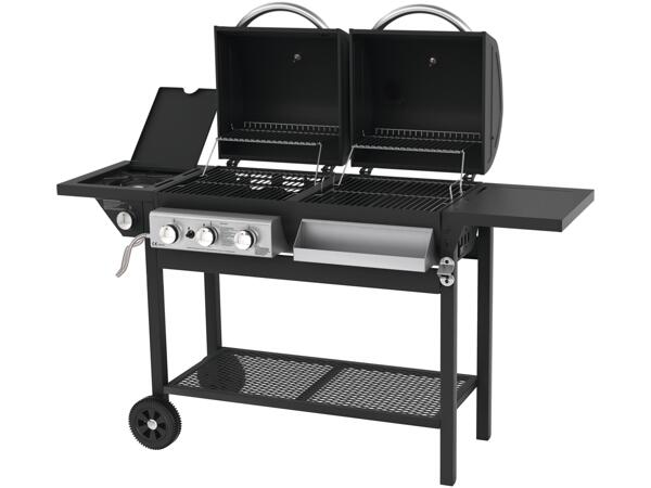 Gas Charcoal Combo Grill