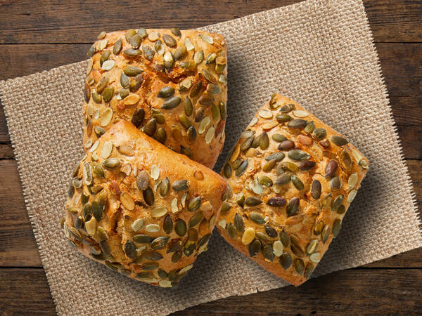 Petit pain aux graines de courge