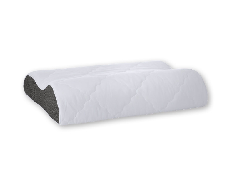 MERADISO Silverplus Neck Support Pillow with Climate Band