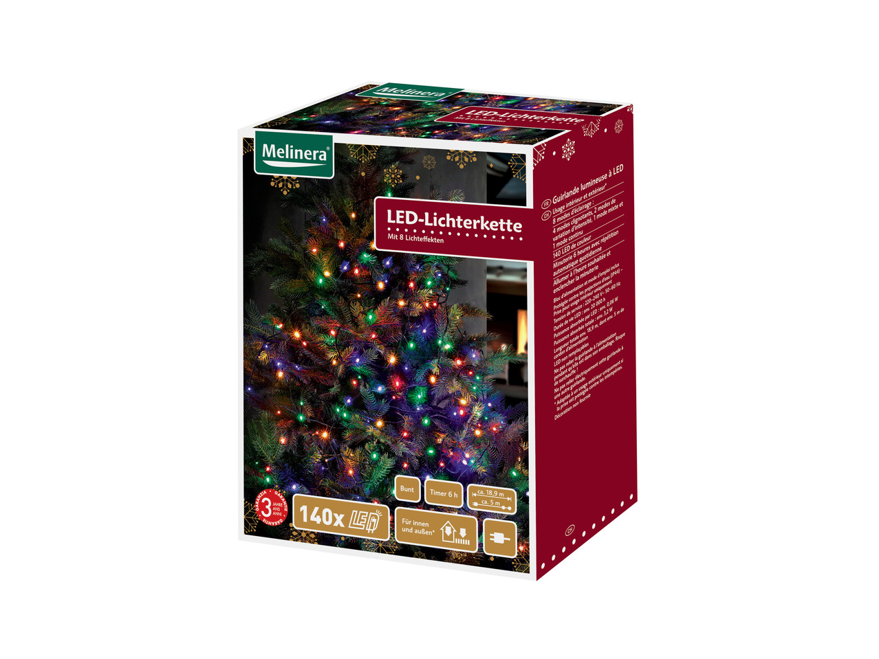 MELINERA 140 LED Fairy Lights