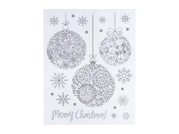 Livarno Home Christmas Window Stickers