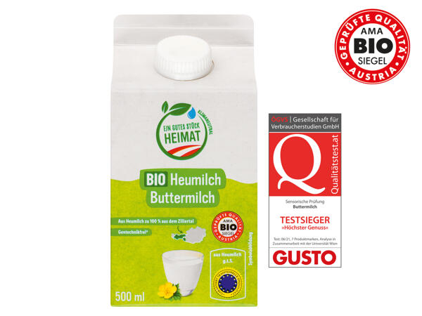 Bio Heumilch Buttermilch