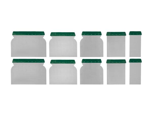 Scrapers, 2, 3 or 10 pieces