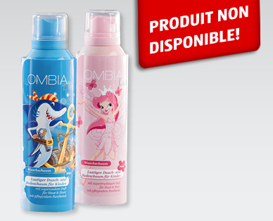 Mousse de douche pour enfants OMBIA