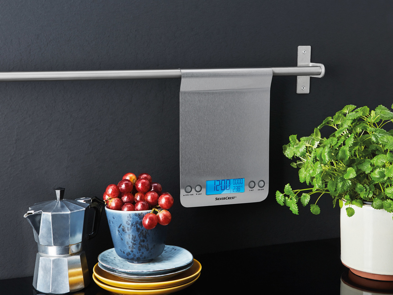 Silvercrest Stainless Steel Kitchen Scales1