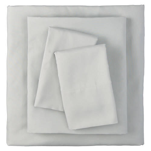 Full Size Bed Sheet Set, Gray