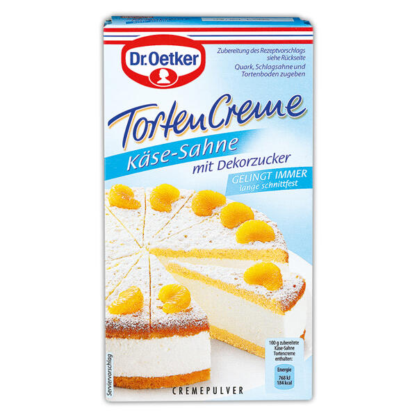 Tortencreme Käse-Sahne