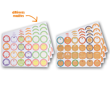 Étiquettes multiusages