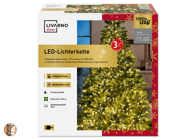 LED-Lichterkette, 1.000 LEDs