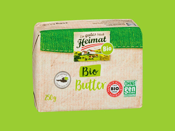 EIN GUTES STÜCK HEIMAT Bio-Butter