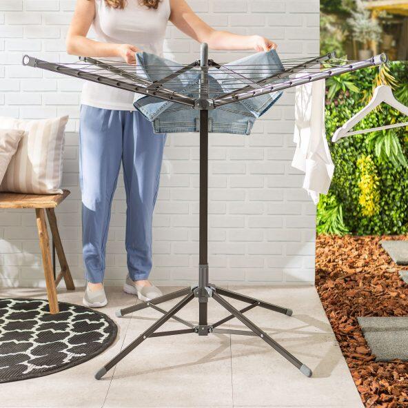 HOME CREATION(R) 				Séchoir parapluie pliable