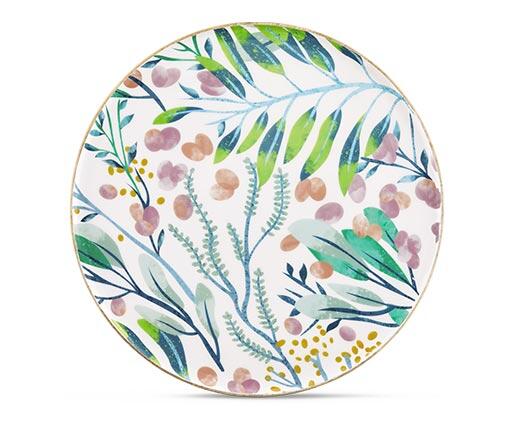 Crofton 
 Enameled Wood Serving Tray