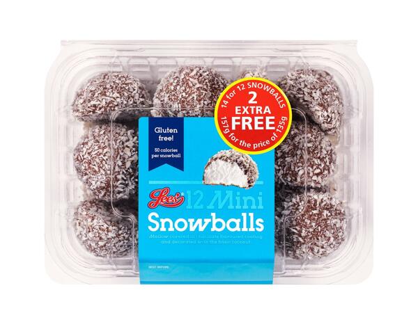 Lee's 18 Mini Snowballs