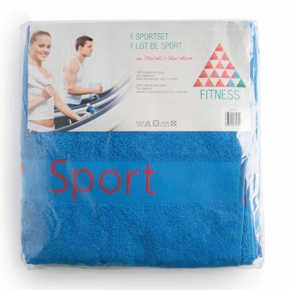 Badhanddoek of sportset