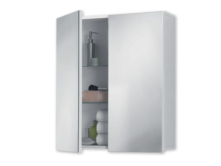 LIVARNO LIVING Mirrored Bathroom Cabinet/Cupboard