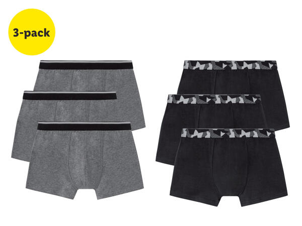 Boxershorts, 3-pack