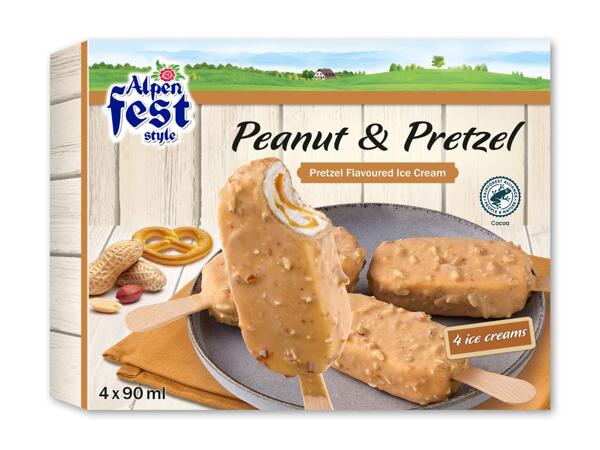 Peanut-brezel-is