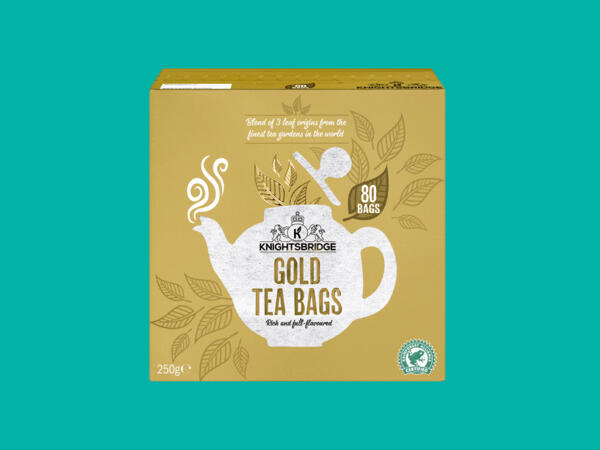 Knightsbridge 80 Gold Blend Tea Bags