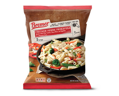 Bremer Chicken Penne Primavera or Basil Parmesan Chicken