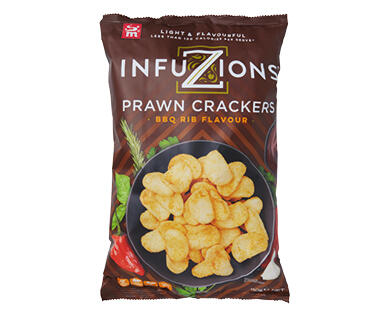 Infuzions BBQ Rib Prawn Crackers 110g
