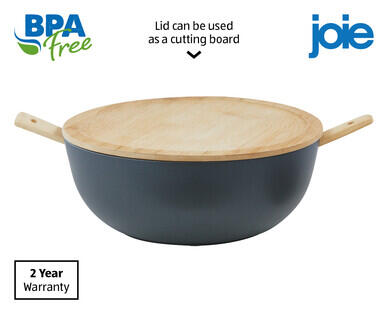 Salad Bowl or Bread Box with Bamboo Lid