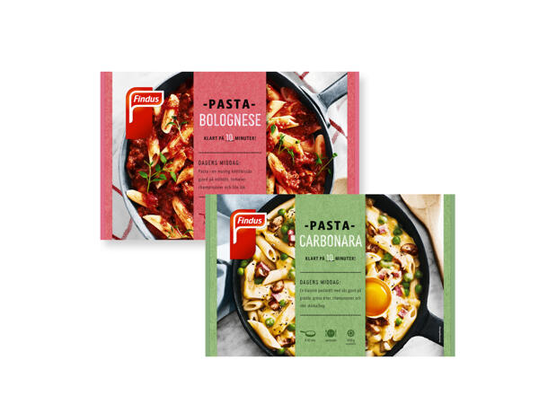Findus färdigpasta