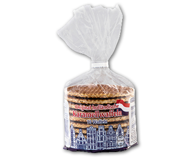 Gaufrettes au caramel