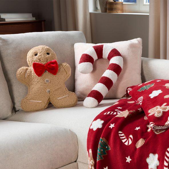 HOME CREATION(R) 				Teddy-Zierkissen