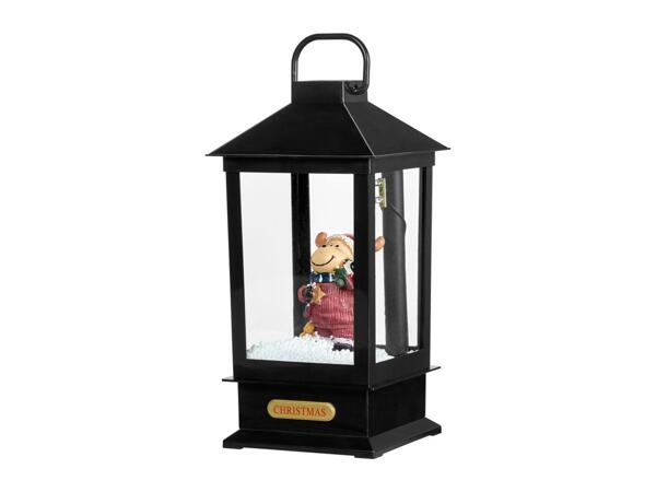 Livarno Home LED Musical Snowing Lantern