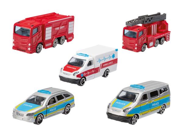 Véhicules d'urgence, 5 pièces