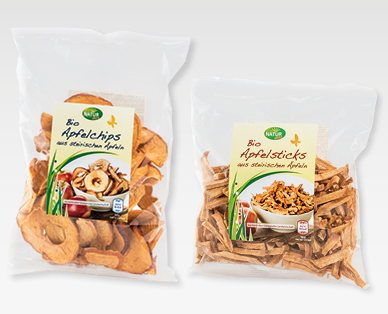 NATUR AKTIV BIO Steirische Bio-Apfelsticks/-chips