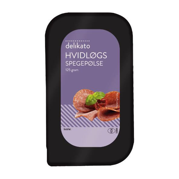DELIKATO 	 				Hvidløgsspegepølse