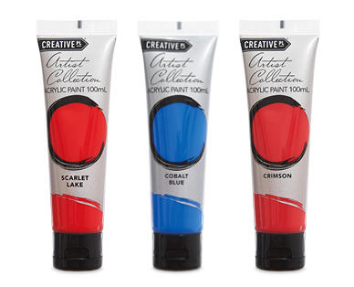 Artist Acrylic Paint Tubes 100ml