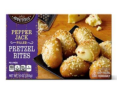 Appetitos 
 Filled Pretzel Bites Pepper Jack or Cheddar