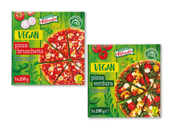 TRATTORIA ALFREDO Vegansk pizza