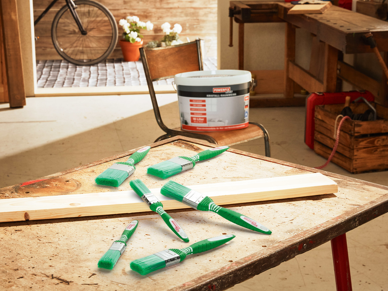 Flat Brush Set