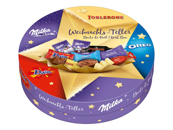 Milka Weihnachtsteller